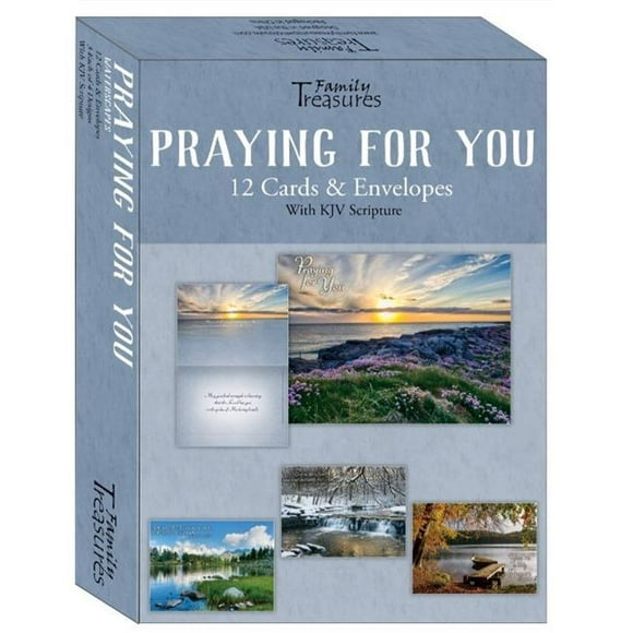 Family Treasures Wholesale 259464 Boxed - Card Praying for You-Waterscapes - Box of 12
