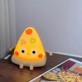 thumbnail image 4 of Pizza night light bedroom bedside USB rechargeable silicone atmosphere light, 4 of 5