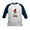 Navy/White, variant on CafePress - English Bulldog Christmas Baseball Jersey - Kids Cotton Baseball Jersey, 3/4 Sleeve Shirt