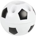 thumbnail image 1 of Creative Pen Holder, Football Multifunction Football Pen Box Desk DIY Plastic Round Pen Holder Porous Design, Pen Container for Home, Office and Desk, 1 of 5