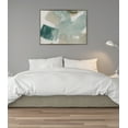 thumbnail image 6 of Kate and Laurel Sylvie Color Exploration II Framed Canvas Wall Art by Amy Lighthall, 28x38 Gray, Modern Abstract Soft Watercolor Art for Wall, 6 of 7