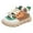 Brown, variant on Akiihool Toddler Girl Sneakers Girls Sneakers Lightweight Kids Sparkle Tennis Shoes with Hook and Loop(Brown,12-18 Months)