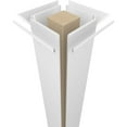 thumbnail image 3 of Ekena Millwork 6"W x 10'H Craftsman Classic Square Non-Tapered, Smooth PVC Column Kit, Crown Capital & Crown Base, 3 of 9