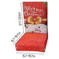 thumbnail image 3 of Christmas Chair Covers, Stretch Chairs Slipcovers, Washable Protector Cover Seat Slipcover For Dining Room Ceremony Hotel, 3 of 6