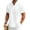 01-White, variant on Men's Cotton Linen Henley Shirt Short Sleeve Hippie Casual Beach T-Shirts with Pocket Pink XL