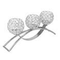 thumbnail image 4 of Candlestick,3 Arms European Classic Crystal Candlestick Dinner Candlestick Tried and Trusted, 4 of 12