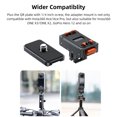 thumbnail image 2 of VRIG Adapter Mount,Inch Screw Release Mount Alloy With 1/4 Inch Mount Aluminum Quick Release /one X3/one With 1/4 Adapter Mount Plate /one Mount Adapter Qr Plate Aluminum Alloy X3/one X2/ 12, 2 of 6