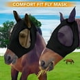 thumbnail image 4 of GASTROPOD 2026 New Fly Masks for Horses,Equine Mesh Mask,Fly Mask with Ears,Horse Fly Mask with Nose Cover,Black for Outdoor Use,Grazing,Riding,Fly Protection,Summer,Pasture, 4 of 7