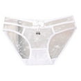 thumbnail image 1 of Braguitas sexy de encaje con cintura baja para mujer: diseño con cinturón fino hueco, tallas M-XL con cintura/longitud: ropa interior cómoda para el día a día/sexy, 1 of 3