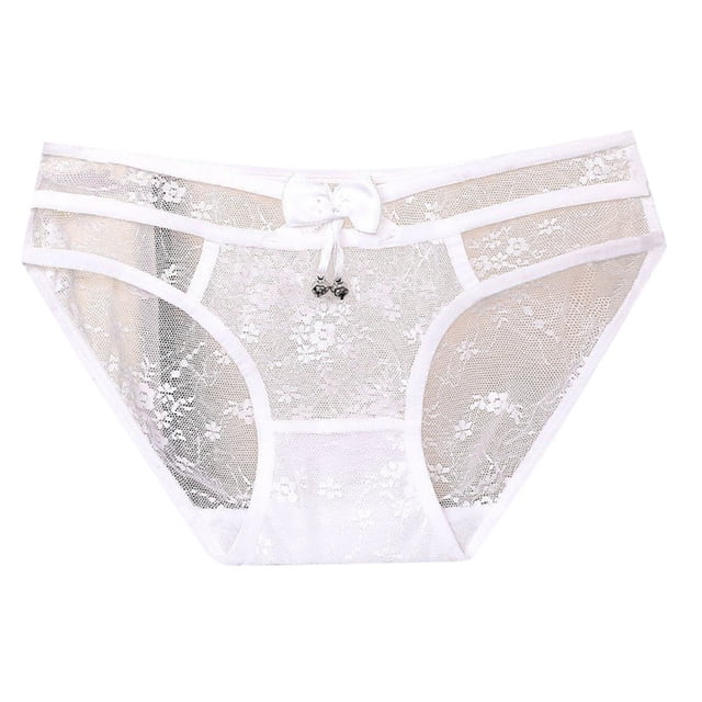 Braguitas sexy de encaje con cintura baja para mujer: diseño con cinturón fino hueco, tallas M-XL con cintura/longitud: ropa interior cómoda para el día a día/sexy