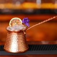 thumbnail image 2 of Bamboohart Turkish Coffee Pot  Hammered Copper Coffee Cezve  Stove Top Coffee Maker with Handle  Hammered Handmade Vintage Stovetop Handcrafted  11Oz, 2 of 9