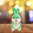 thumbnail image 5 of hirigin Bunny Stuffed Animal, Cute Rabbit Doll Plush Toy with Bib, Birthday Gift for Boys Girls, 5 of 6