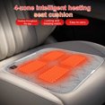 thumbnail image 3 of Cojín Asiento Con Calefacción Almohadilla para Silla Plegable Alimentación USB Estadio Acampada, 3 of 9