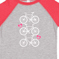 thumbnail image 4 of Inktastic Biking Bicycle Silhouette Girls Toddler T-Shirt, 4 of 5