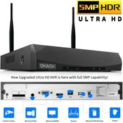 OHWOAI 10 Channel 3K 5.0MP 1536P Network Video Recorder NVR Recorders with Built in WiFi Recorder