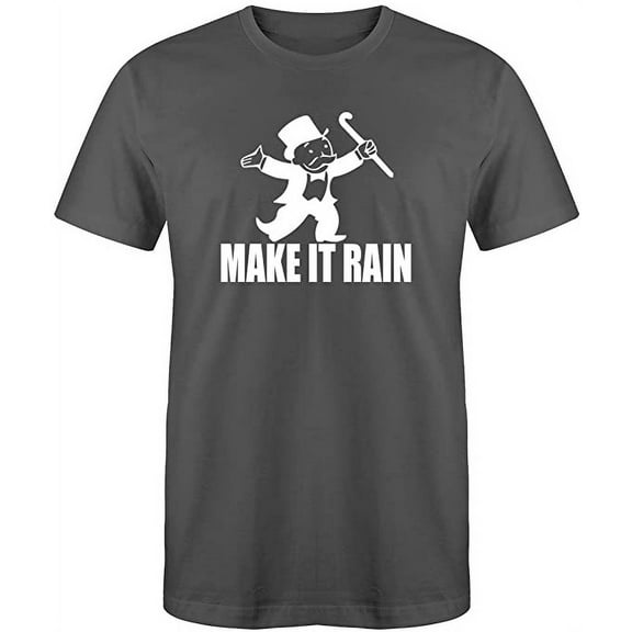RedBarn Make It Rain Nature Lover Gift Novelty Sarcastic Funny Mens Graphic T Shirts