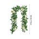 thumbnail image 3 of Enredadera de rosas de hoja de libélula artificial | Guirnalda de Follaje Imitación para la Decoración de Bodas en Casa | Planta colgante de plástico de 68,9 pulgadas de largo | Simulación realista, 3 of 6