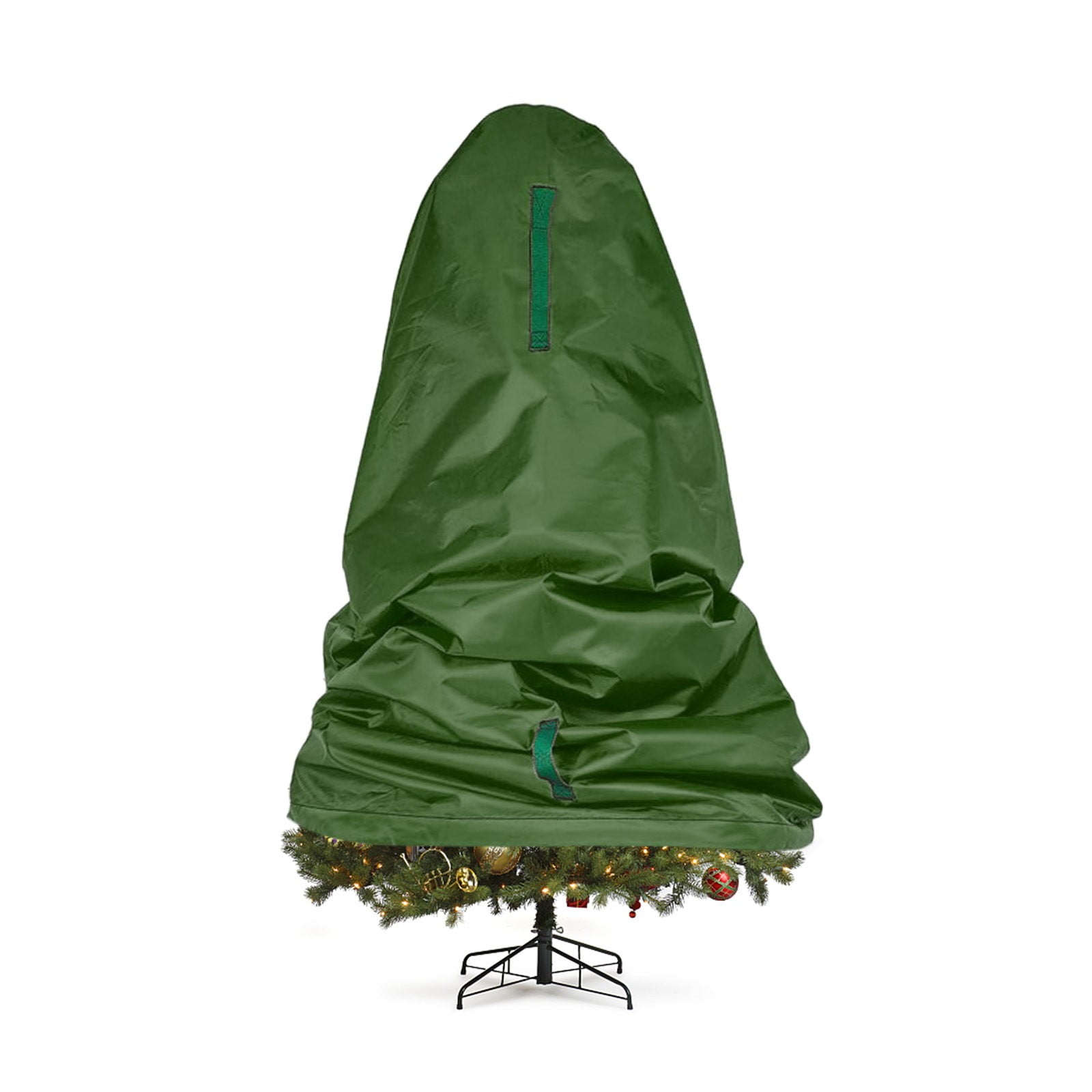 Christmas Tree Storage Bag Heavy Duty Tear Proof Material Holds 6 Foot Assembled Trees Textile Storage Organizer