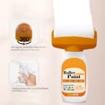 thumbnail image 2 of Pintura Blanca para Zapatos: Pintura Inodora de Agua de Tambor Grande de 500 Ml, Recubrimiento de Reparación Blanca de Pared Doméstica, Cepillo de Rodillo 2 en 1 Y Cepillo de Pintura de Pared, 2 of 6