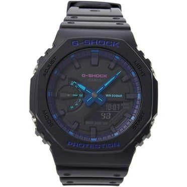 Casio G-Shock Alarm World Time Quartz Analog-Digital Black Dial Men's Watch GA2100VB-1A