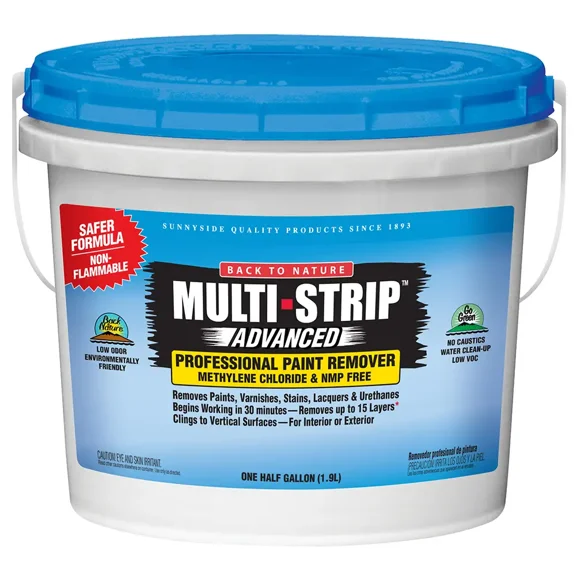 1/2 gal Sunnyside 65764A Back to Nature Multi-Strip Advanced Professional Paint Remover