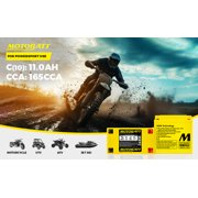 MB9U Motobatt 12V AGM Battery