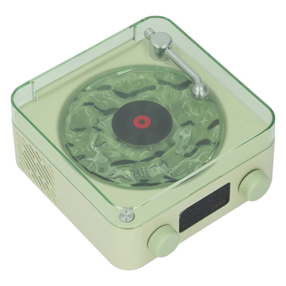 Retro Speaker, Stylish Retro Speaker with 3 RGB Light Effects, 4 White Noise Surround Sound Speaker for Home Bedroom Bar Office Party