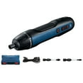 thumbnail image 1 of 1PC Electric Screwdriver Set Cordless Screwdriver Rechargeable And Adjustable Torque Screwdriver With Accessories Box And Cable Black, 1 of 2