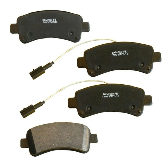 Disc Brake Pad Set Fits select: 2014-2020 RAM PROMASTER 2500, 2016-2020 RAM PROMASTER 1500