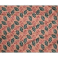 thumbnail image 4 of oneOone Polyester Lycra Fabric Leaves Block Print Fabric By Yard 56 Inch Wide, 4 of 4