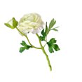 thumbnail image 3 of Yuarrent Ramo de Camelia Artificial de 2 cabezas simulación hogar jardín decoración boda banquete fiesta DIY Decoración Accesorios Flores artificiales verde blanco Yuarrent HA8264-02B, 3 of 6