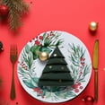 thumbnail image 2 of Printed Charger Plate (Wreath) (13") - Set of 12, 2 of 4
