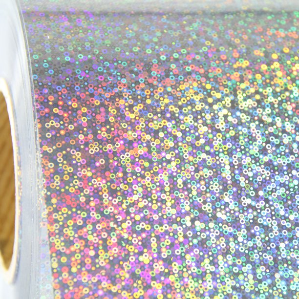 Threadart Metallic Foil Silver Pattern 20" Wide Heat Transfer Vinyl