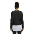 thumbnail image 2 of adidas Women's Athletics Layer Sweatshirt Black, Medium, 2 of 6