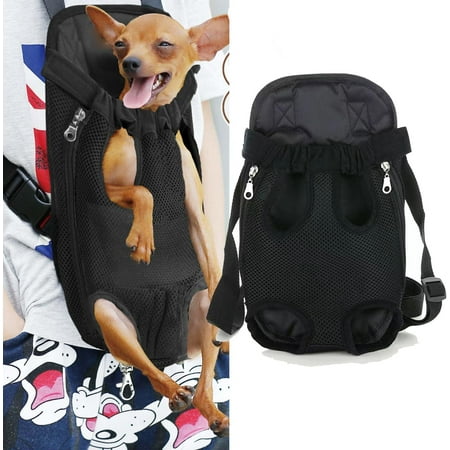 Hgudesign Pet Carrier Backpack  Adjustable Pet Dog Carrier Backpack Travel Bag  Legs Out Dog Carrier for Hi Camping Travel  Sling Bag for Small Medium Dog (Rainbow  Small (1.5-3LBS))