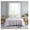 24 - Secret Meadow Grey, variant on Floral Duvet Cover King/California King, Hotel Quality King Size Bedding Set, Easy Care - 1 King/Cal King Duvet Cover, 2 Pillow Shams - Secret Meadow Grey