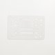 thumbnail image 4 of BESTYASH 3Ud Plantillas Transparentes Para Borrar En Dibujo Con Material Plástico Resistente Y Acabado Fino, 4 of 8