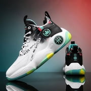 Mens Basketball Shoes, Youth Basketball Sneakers, Anti Slip Basketball Trainers Sports Shoes for Men Indoor and Outdoor