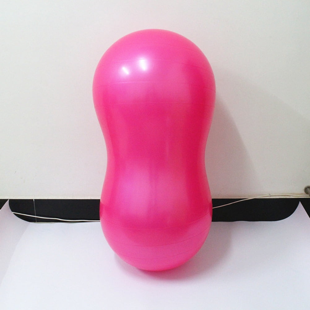YSNOOWE Pink Balancer Exercising Ball with Anti Burst Material for Gym Workouts