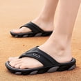 thumbnail image 3 of Rokment Mens Orthopedic Flip Flops Comfortable Arch Support Thongs Sandals Summer Beach Orthotic Walking Slides Slippers for Indoor and Outdoor, 3 of 7
