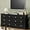 Black, variant on YESHOMY Dresser for Bedroom,6 Drawer Dressers, Storage Chest of Drawers for Hallway,Living Room, Entryway,Deep Black