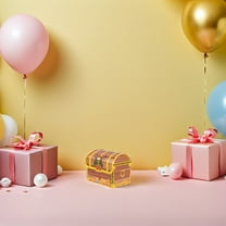 PTOOTP 20pcs Cardboard Pirate Treasure Chest Boxes for Party Supplies Multi-Use Decoration and Storage