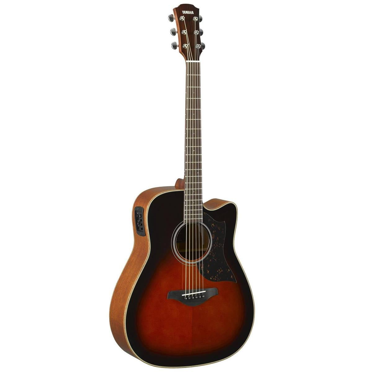 Yamaha A-Series A1M Cutaway Dreadnought Acoustic-Electric Guitar - Tobacco Sunburst