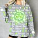 thumbnail image 1 of TaTaai Ladies St. Patricks Day Clover Graphic Long Sleeve Crew Neck Sweatshirt Casual Loose Fit Soft Comfortable Fashion Pullover Top Festive Daily Wear Shirt Gift, 1 of 7