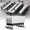 White 70.8in, variant on Folding Conference Table with Wheels, Modern Large Heavy-Duty Flip Top Training Table with Privacy Panel for 2-16 People, 55.1" 2PCS