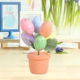 thumbnail image 6 of Tachiuwa Easter Decoration Easter Egg Foam Vase Festival Fake Ornaments, Artificial Flower Bouquet for Party Wedding Home 17cmx7cmx7cm, 6 of 9