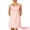 Pink, variant on Women's Mini Dress with Jacquard Embroidery for Special Occasions M Black