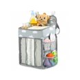 thumbnail image 1 of Hanging Diaper Caddy Organizer - Diaper Organizer Caddy with Multiple Pockets - Baby Organizer for Nursery Accessories - Changing Table Organizer and, 1 of 5