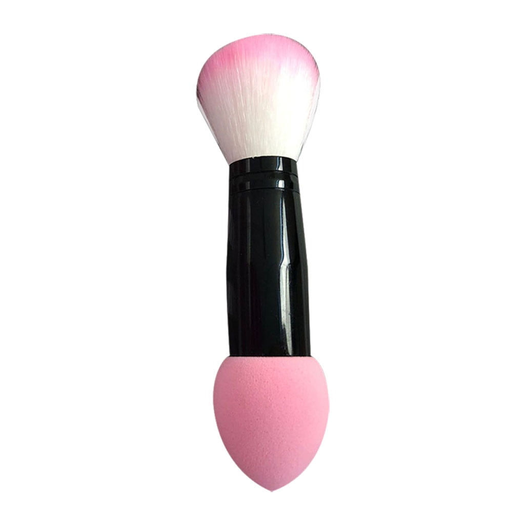 Gifts for Christmas Bidobibo Makeup Brushes,Brand New 1pc Professional  Blusher Blush Nylon Make Up Brush Two Heads 