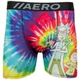 thumbnail image 4 of Rick  and  Morty Tie-Dye Burst Aero Boxer Briefs Underwear  and  Crew Sock Set-XLarge (40-42), 4 of 5